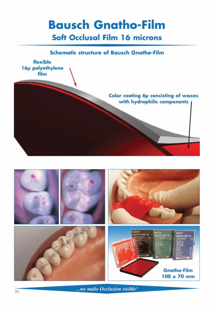 Articulating Film Bausch Articulating Paper